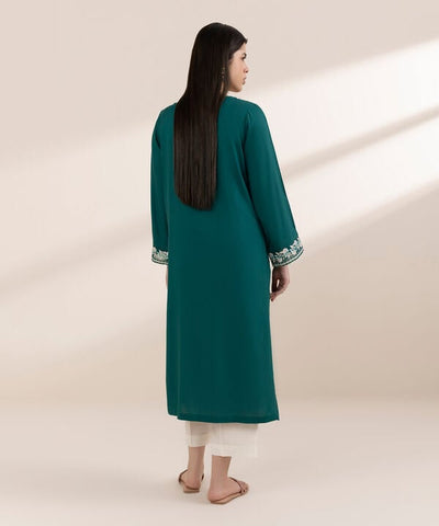 EMBROIDERED ARABIC LAWN SHIRT