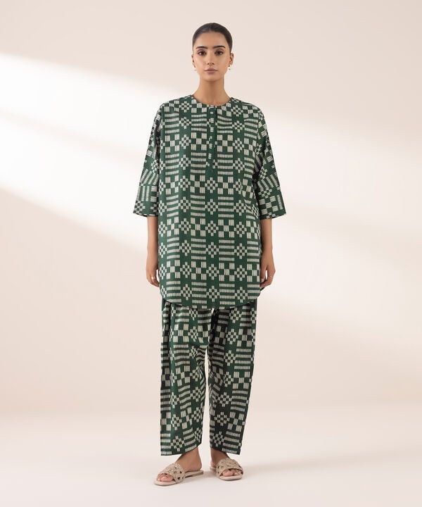 PRINTED LAWN SHIRT