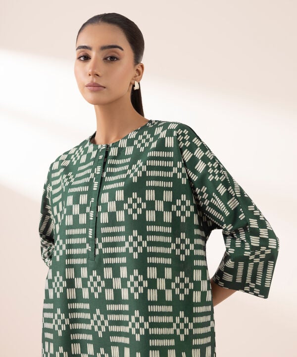 PRINTED LAWN SHIRT