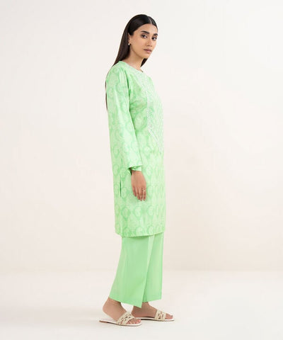 EMBROIDERED LAWN VISCOSE SHIRT
