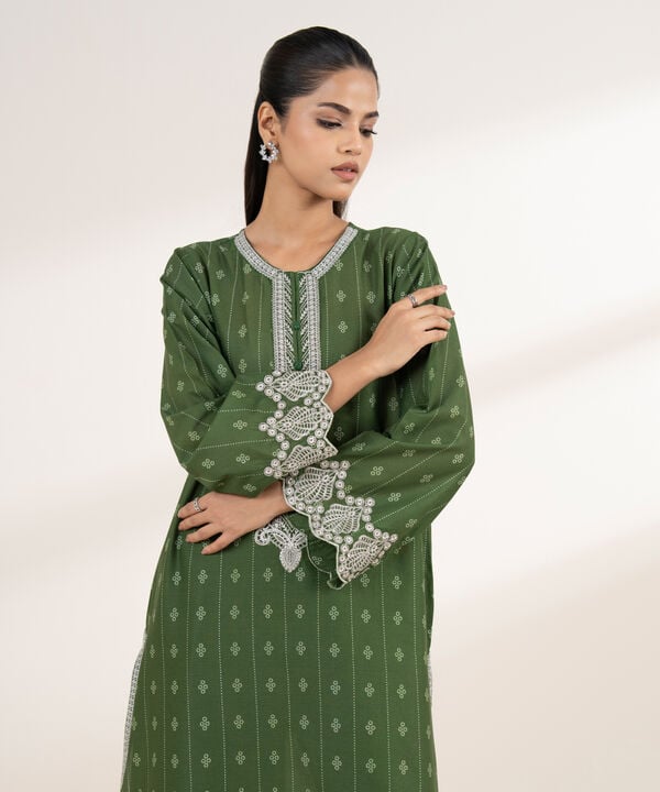 EMBROIDERED LAWN SHIRT
