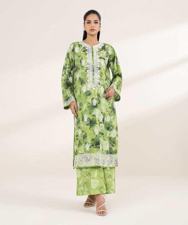 EMBROIDERED LAWN SHIRT