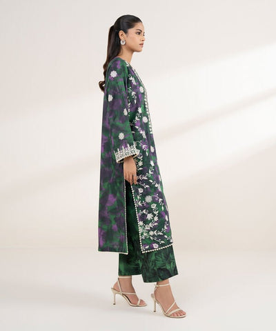 EMBROIDERED LAWN SHIRT