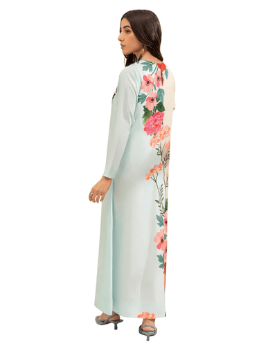Z26 – Stitched 2 Piece Printed Long Lawn Suit | Zlothes Fashion