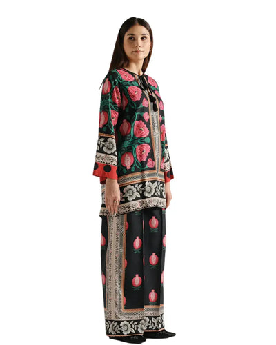 Z12 - Stitched 2 Piece Printed Lawn Co-ord Set