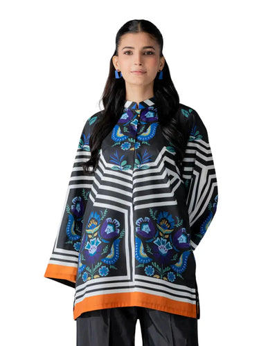 Z06 - Stitched 2 Piece Printed Lawn Co-ord Set