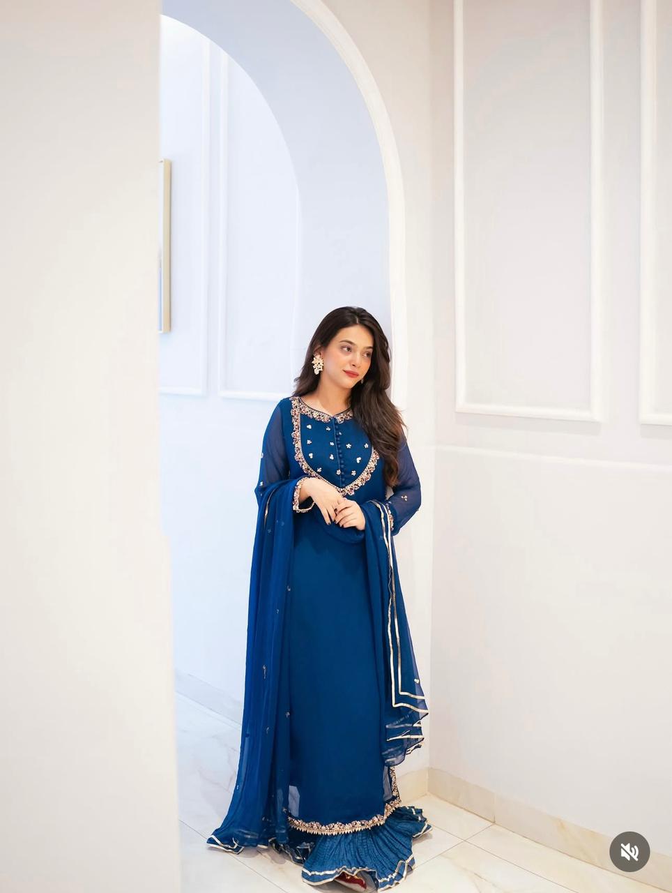 “WN Fashion NEW ARRIVAL”
Pure Chiffon Handwork