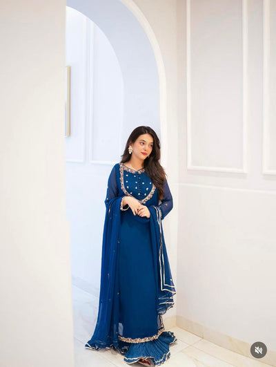 “WN Fashion NEW ARRIVAL”
Pure Chiffon Handwork