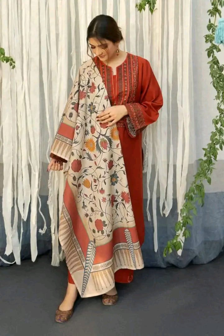 WN FASHION Arooj-3PC EMBROIDERED