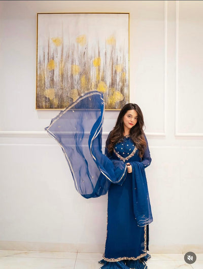 “WN Fashion NEW ARRIVAL”
Pure Chiffon Handwork