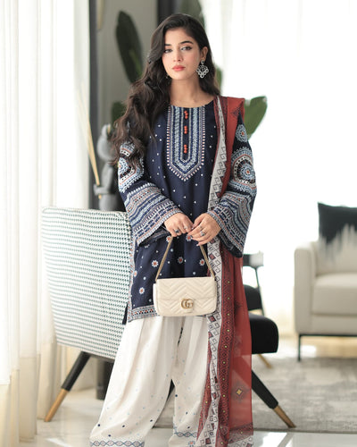 WN FASHION EMBROIDERY 3PC