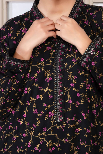 WN FASHION MIDNIGHT GOLD PRINTED 2PC