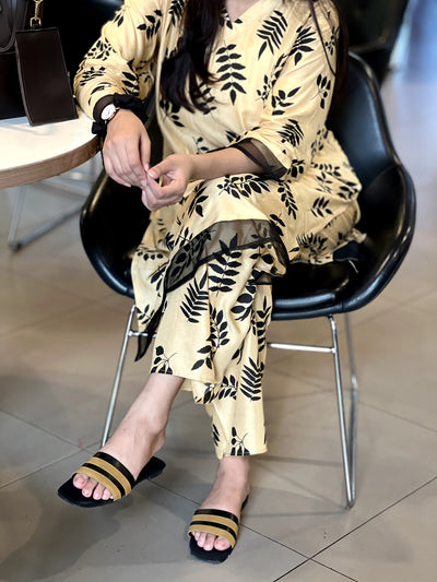 WN FASHION MUSKAN PRINTED 2PC