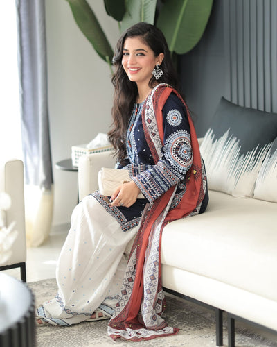 WN FASHION EMBROIDERY 3PC