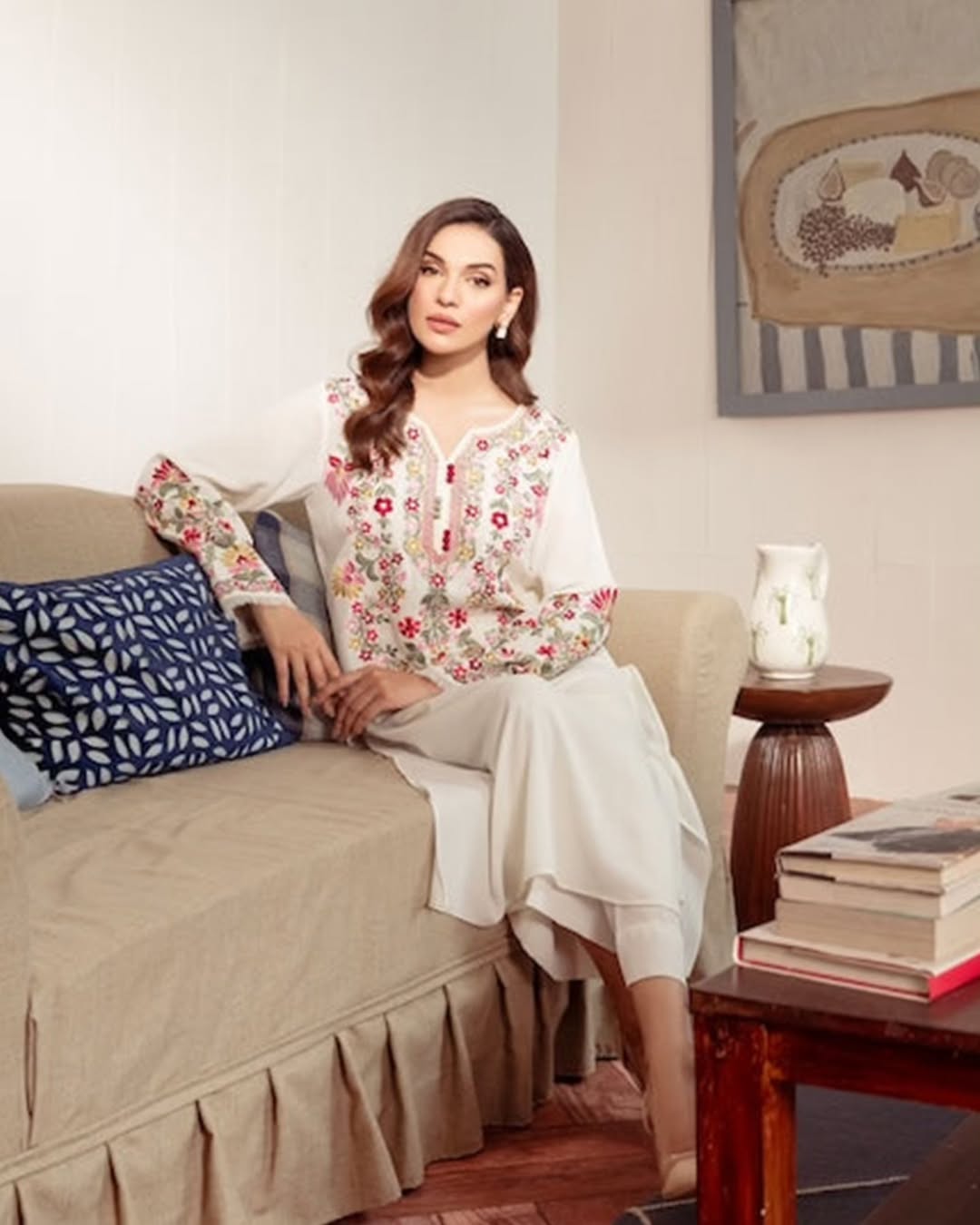 WN FASHION Embroided 2 Pcs