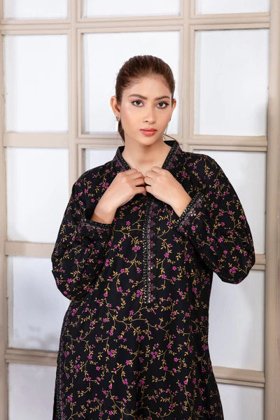 WN FASHION MIDNIGHT GOLD PRINTED 2PC