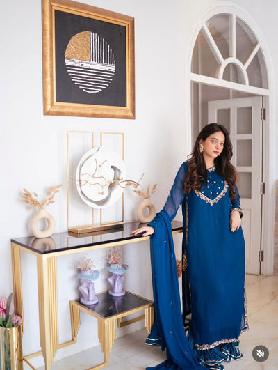 “WN Fashion NEW ARRIVAL”
Pure Chiffon Handwork