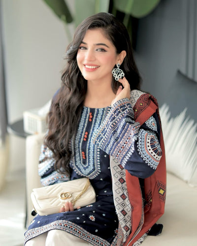 WN FASHION EMBROIDERY 3PC